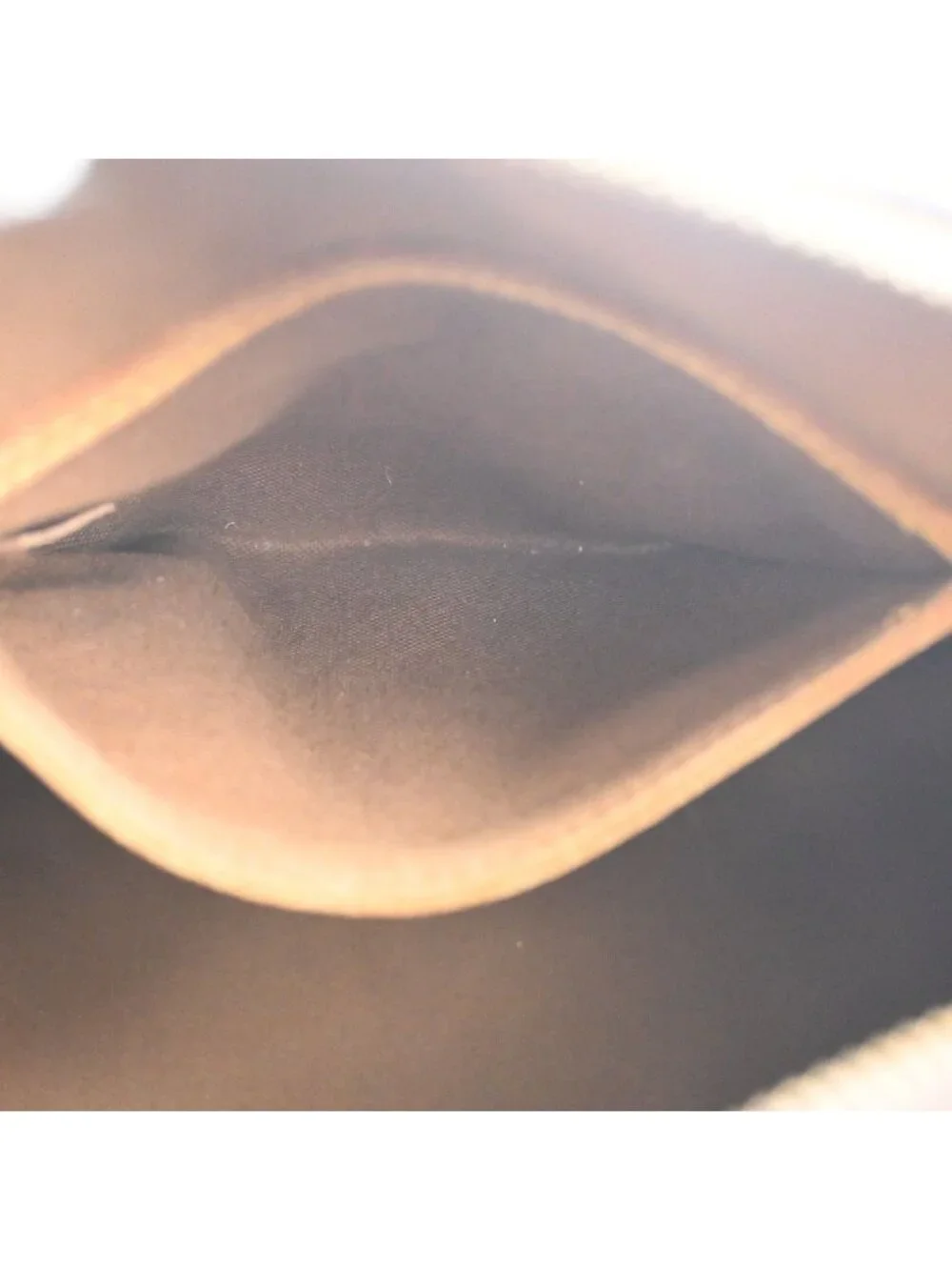 Louis Vuitton Alma Monogram Leather Handbag